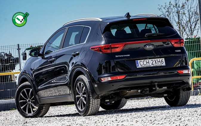 Kia Sportage cena 68800 przebieg: 126000, rok produkcji 2017 z Cieszyn małe 781